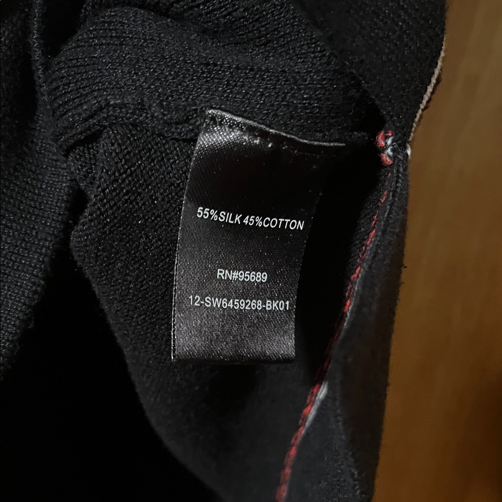 Todd Snyder knit Button-Up Shirt with White Trim XL as is - Picture 4 of 6